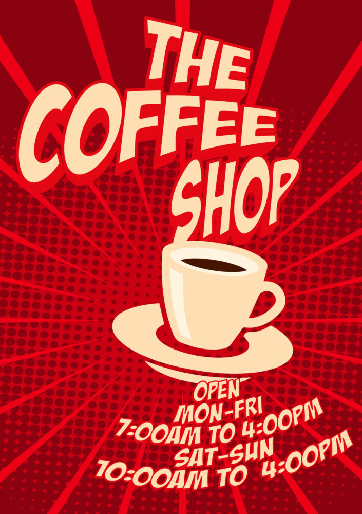 The Coffee Shop – Comic Book
