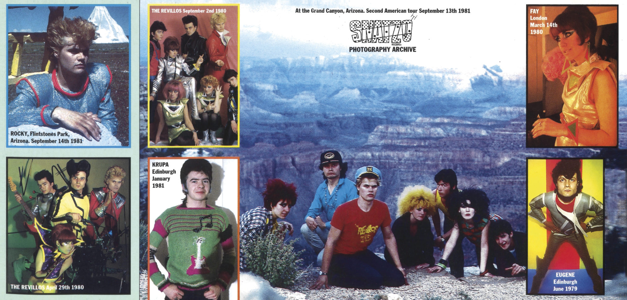 The Revillos' From The Freezer CD Digisleeve booklet pp8-9