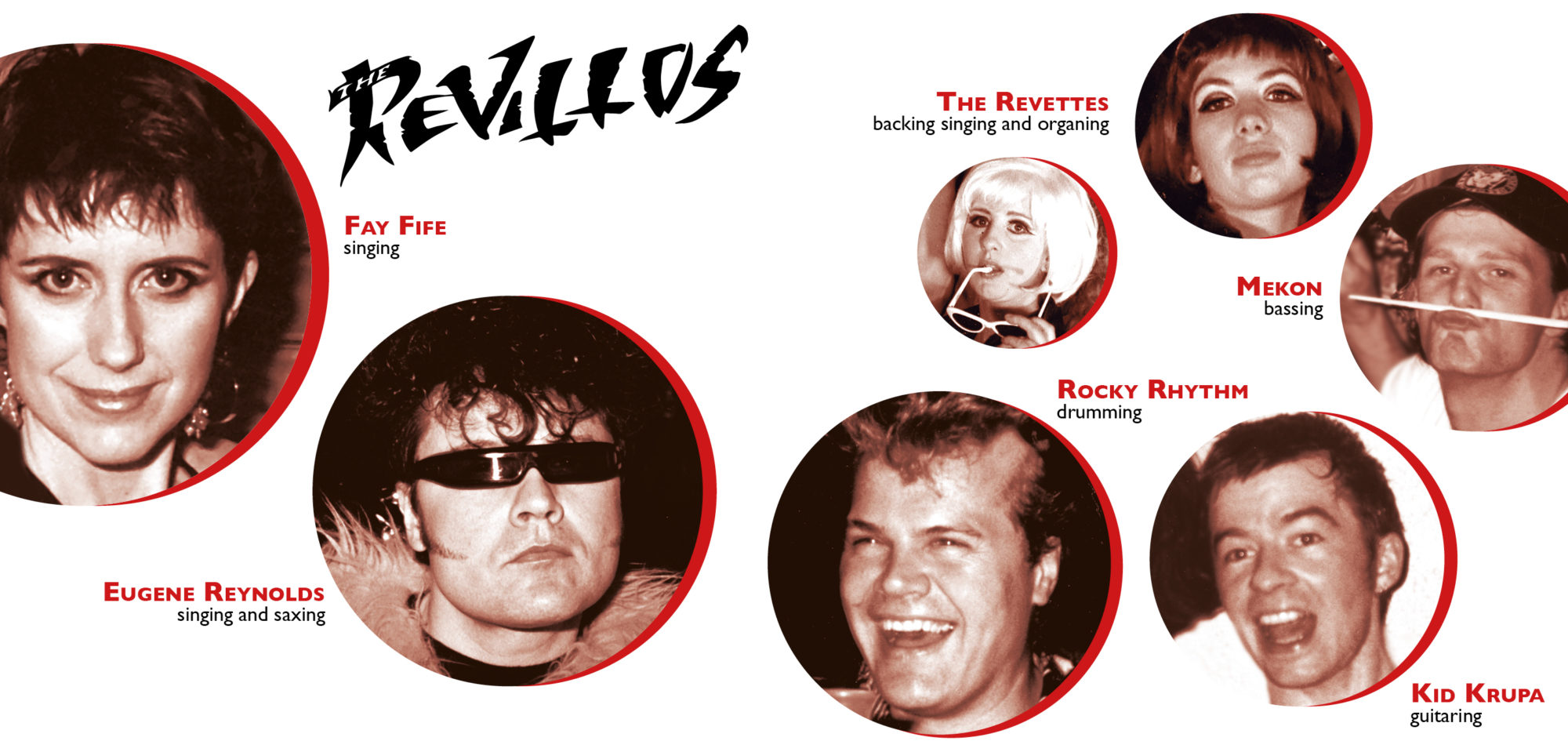 The Revillos' Live From The Orient CD Digisleeve booklet pp4-5