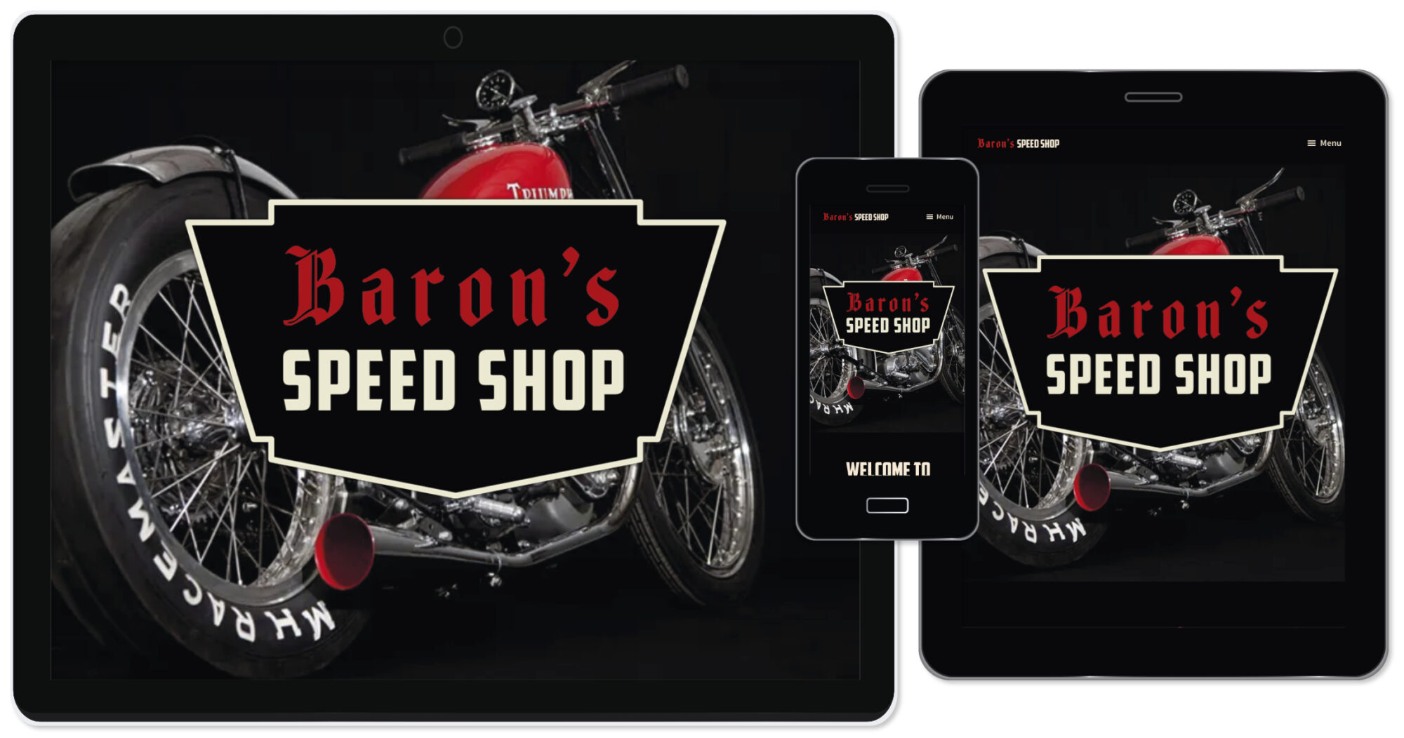 Baron's Speed Shop custom and classic motorcycles
